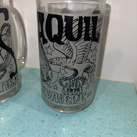 Krewe of Aquila Beer Mug Set of 4 Orleans 1983 Collectible Danny Frolich - Picture 4 of 8